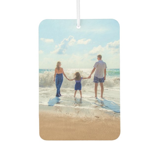 Custom Your Photo Air Freshener Personalised (Front)