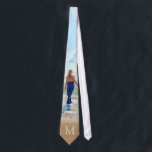 Custom Your Photo and Letter Monogram Neck Tie<br><div class="desc">Ties with Custom Photo Monogram Unique Your Own Design Personalised Family / Friends or Personal Tie Gift - Add Your Photo / Letter / or Text / more - Resize and move or remove and add elements / image with Customisation tool ! Choose fonts / size / colour ! Good...</div>