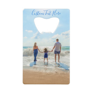 Custom Your Photo and Text Bottle Opener