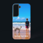 Custom Your Photo and Text Personalised Samsung Galaxy Case<br><div class="desc">Custom Photo and Text Samsung Galaxy Cases or iPhone Cases - Your Own Design - Personalised Family / Friends / or Personal Phone Cases Gift - Add Your Photo / Text / Name - Resize and move or remove and add elements / text with Customisation tool ! Choose font /...</div>