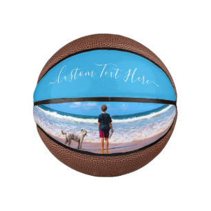 Custom Your Photo Basketball Gift with Text