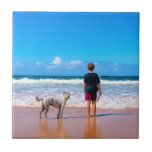 Custom Your Photo Ceramic Tile Gift Personalized<br><div class="desc">Custom Photo Ceramic Tiles - Make Your Own Design - Personalized Family / Friends / Pets or Personal Tile Gift - Add Your Photo / or Text / Name - Resize and move or remove and add elements / text with Customization tool ! You can transfer this design to more...</div>