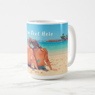 Custom Your Photo Coffee Mug Gift with Text