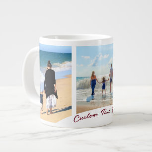 Custom Your Photo Collage Mug with Text Name