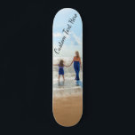 Custom Your Photo Design Skateboard with Text<br><div class="desc">Custom Photo and Text Skateboards - Unique Your Own Design - Personalised Family / Friends or Personal Skateboard Gift - Add Your Text and Photo - Resize and move elements with Customisation tool ! Choose font / size / colour ! Good Luck - Be Happy :)</div>