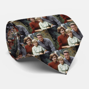 Custom Your Photo Family Neck Tie