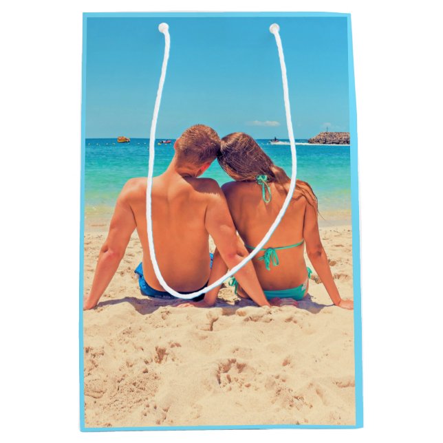 Custom Your Photo Gift Bag Personalised (Front)