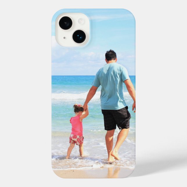 Custom Your Photo iPhone Case Personalised Gift (Back)