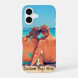 Custom Your Photo iPhone Case Personalised Text