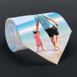 Custom Your Photo Neck Tie Personalised Gift<br><div class="desc">Custom Photo Ties - Your Own Design - Special - Personalised Dad / Family / Friends or Personal Tie Gift - Add Your Photo / Text - Resize and move or remove and add elements / image with Customisation tool. Choose / add your favourite font / text colour ! You...</div>
