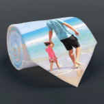 Custom Your Photo Neck Tie Personalised Gift<br><div class="desc">Custom Photo Ties - Your Own Design - Special - Personalised Dad / Family / Friends or Personal Tie Gift - Add Your Photo / Text - Resize and move or remove and add elements / image with Customisation tool. Choose / add your favourite font / text colour ! You...</div>