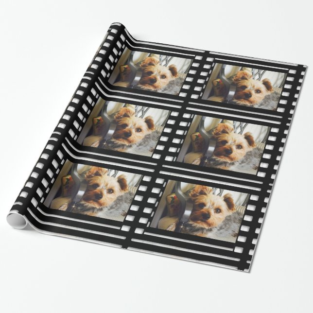 Custom Your Photo or Artwork Wrapping Paper (Unrolled)
