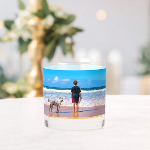 Custom Your Photo Personalised Whiskey Glass