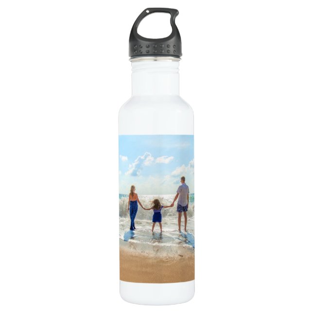 Custom Your Photo Water Bottle (Front)