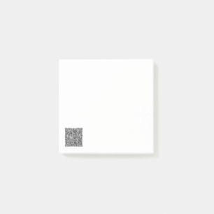 Custom Your QR Code Personalised Post it Notes