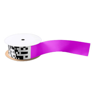 Custom Your QR Code Scan Info Ribbon Choose Color Satin Ribbon