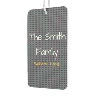 Custom Your Text Here and Logo Personalized Car Air Freshener