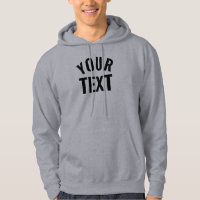 Custom Your Text Name Template Mens Grey Modern
