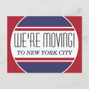Custom your text, sign, image & background announcement postcard