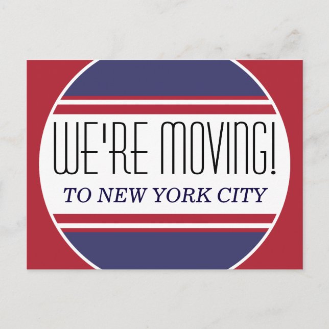 Custom your text, sign, image & background announcement postcard (Front)
