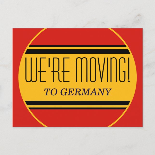 Custom your text, sign, image & background announcement postcard (Front)