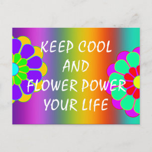 Custom your text, sign, image & background postcard
