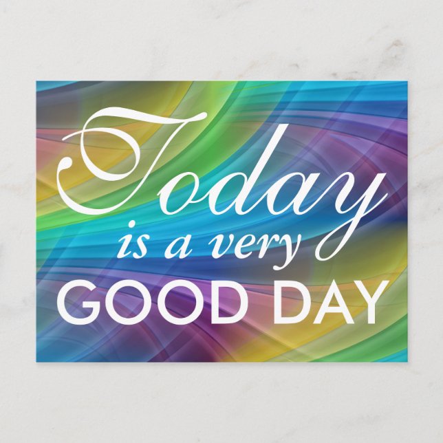 Custom your text, sign, image & background postcard (Front)
