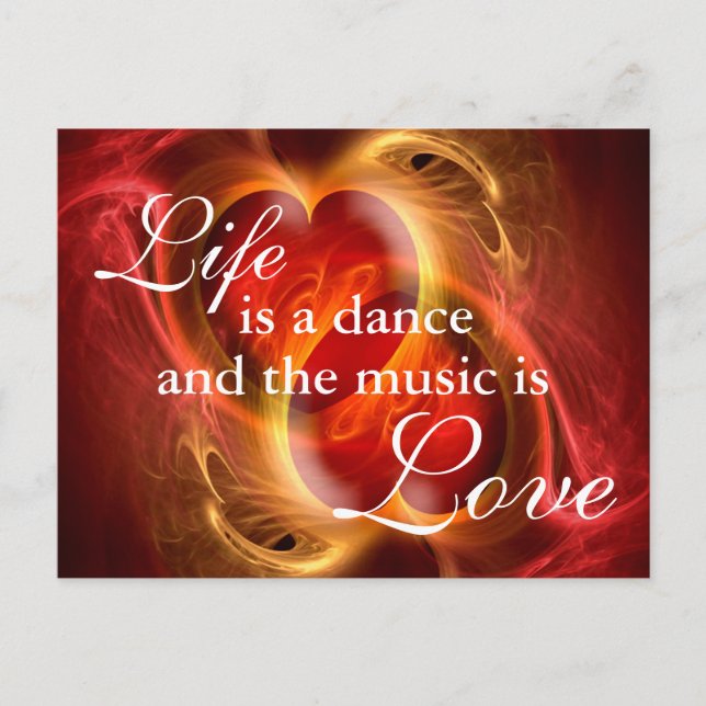 Custom your text, sign, image & background postcard (Front)