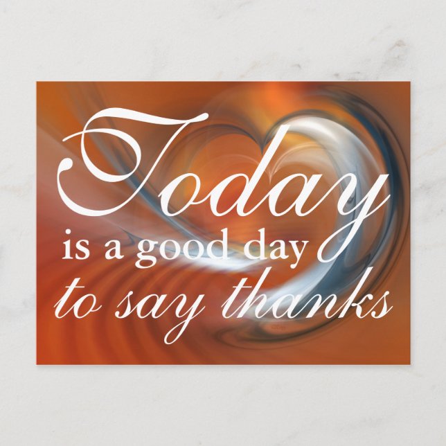 Custom your text, sign, image & background postcard (Front)