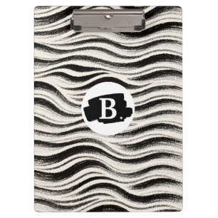 Custom Zebra Stripe Clipboard