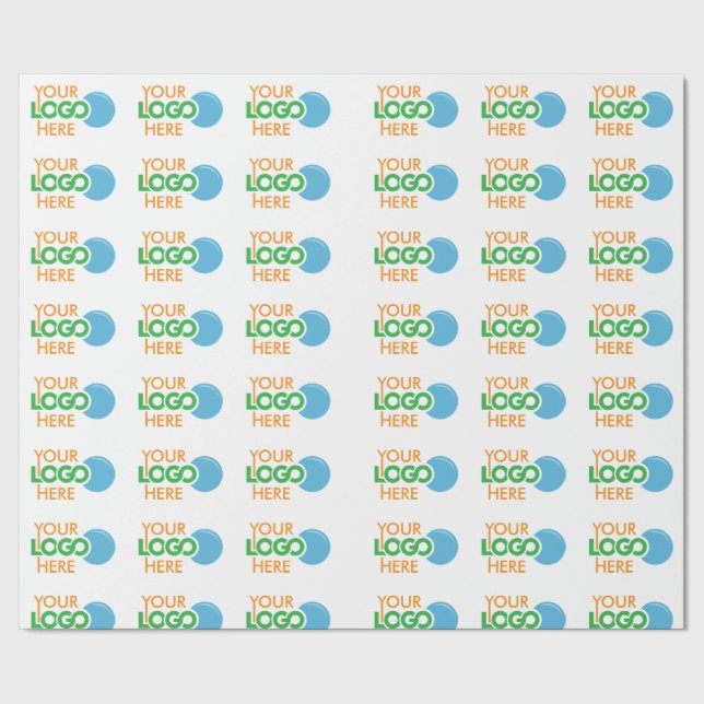 CustomCompany Logo Promotional Wrapping Paper (Seam)
