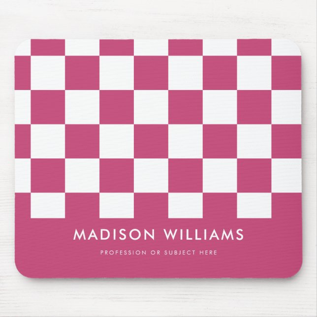 Custome Minimal Modern Square Mouse Pad (Front)