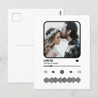 Custome Photo Song Playlist Couple Valentine's Day