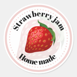 Custome round sticker food product.