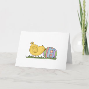 CUSTOMEASTERCHICKEGG HOLIDAY CARD