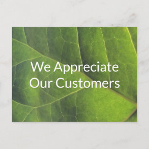 Customer Appreciation Discount Next Order Promo Postcard