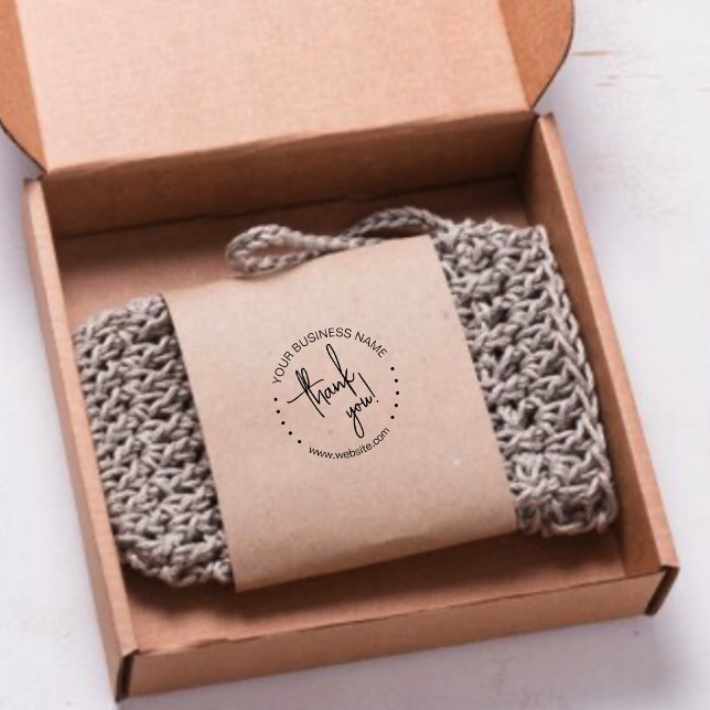 Customer Appreciation Hand-Script Thank You Self-inking Stamp (Creator Uploaded)