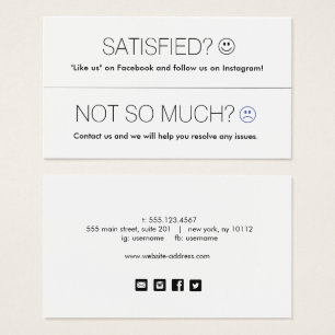 Customer Appreciation Social Media Icons