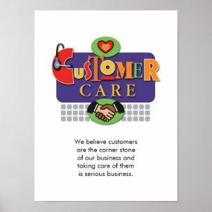 “Customer Care” Poster