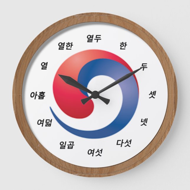 Customer Image (KO-s Face) by Kenneth Yoncich Larg Large Clock (Front)