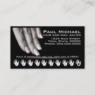 Customer Loyalty Cards   Nail Salon