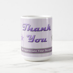Customer Relations Purple Stars and Stripes Coffee Mug