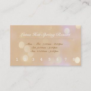 customer reward punch card. loyalty card