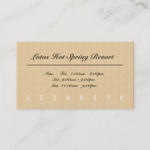 customer reward punch card. loyalty card