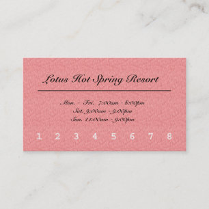 customer reward punch card. loyalty card