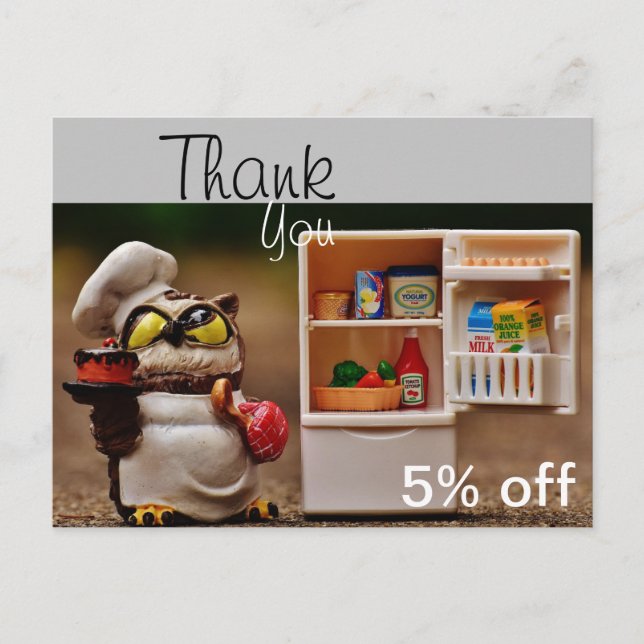 Customer Service  Postcard (Front)