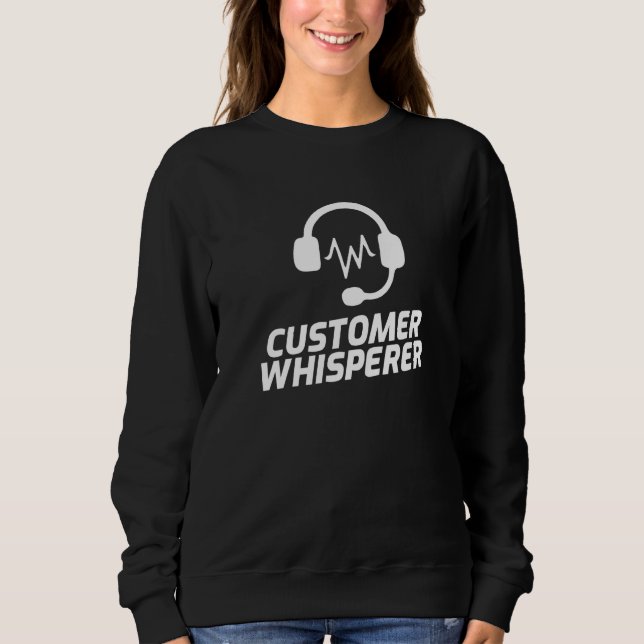 Customer Service Representative Premium Sweatshirt (Front)
