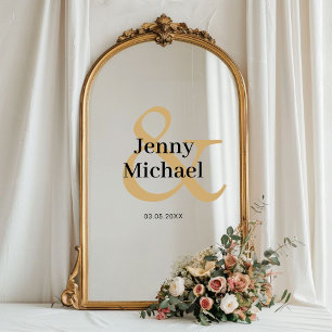 Customer Specific Ampersand Wedding