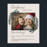 Customer specific Christmas  photo flyer<br><div class="desc">Customer specific Christmas photo flyer,  beige.  Simply edit your product by uploading your photo and typing your text. You can select the font,  colour and position individually by "further personalisation".</div>