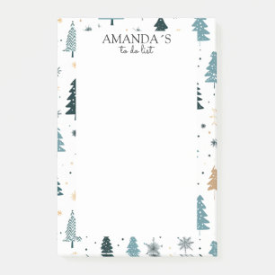 Customer specific winter, christmas pattern Notes